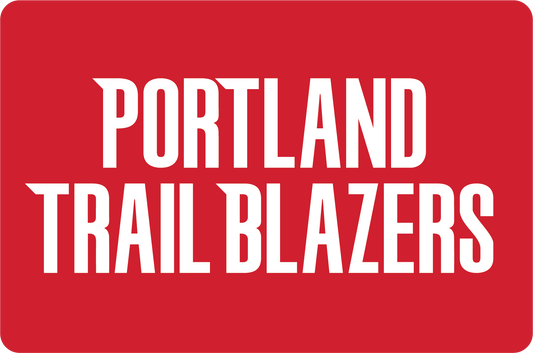 DECAL (BACKBOARD LOWER) PORTLAND TRAIL BLAZERS [NB7208POR]