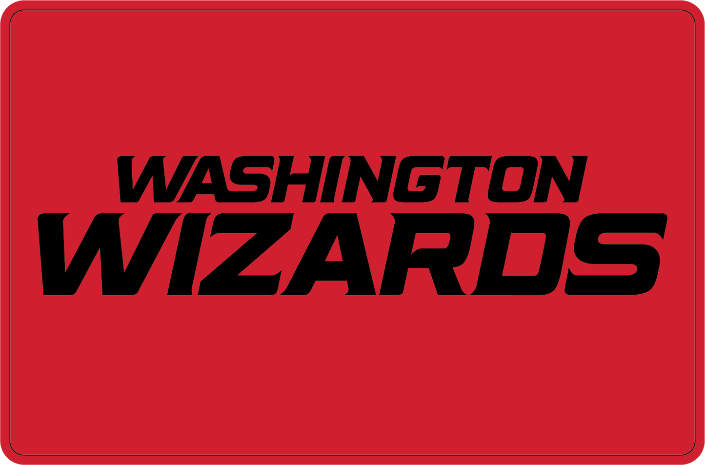 DECAL (BACKBOARD LOWER) WASHINGTON WIZARDS [NB7208WAS]