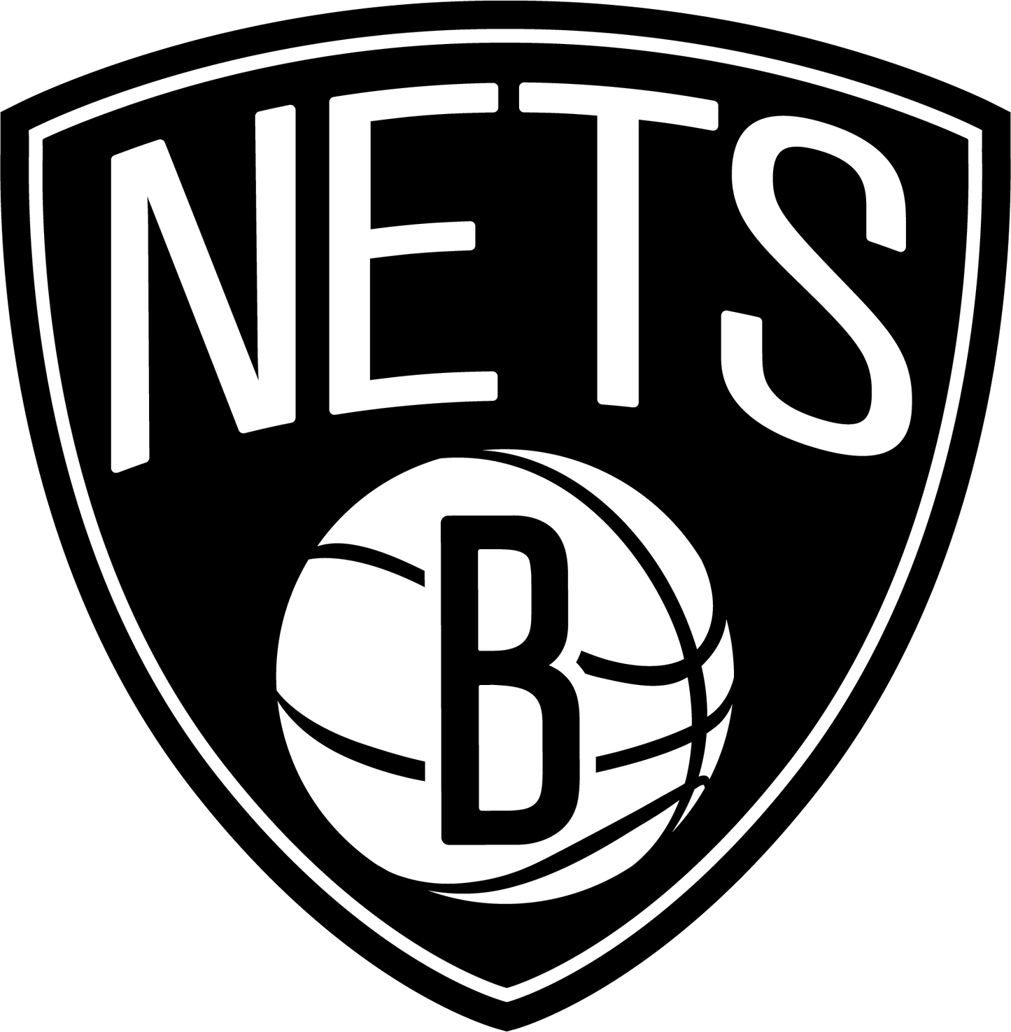 DECAL (BACKBOARD) BROOKLYN NETS [NB7212BRO]