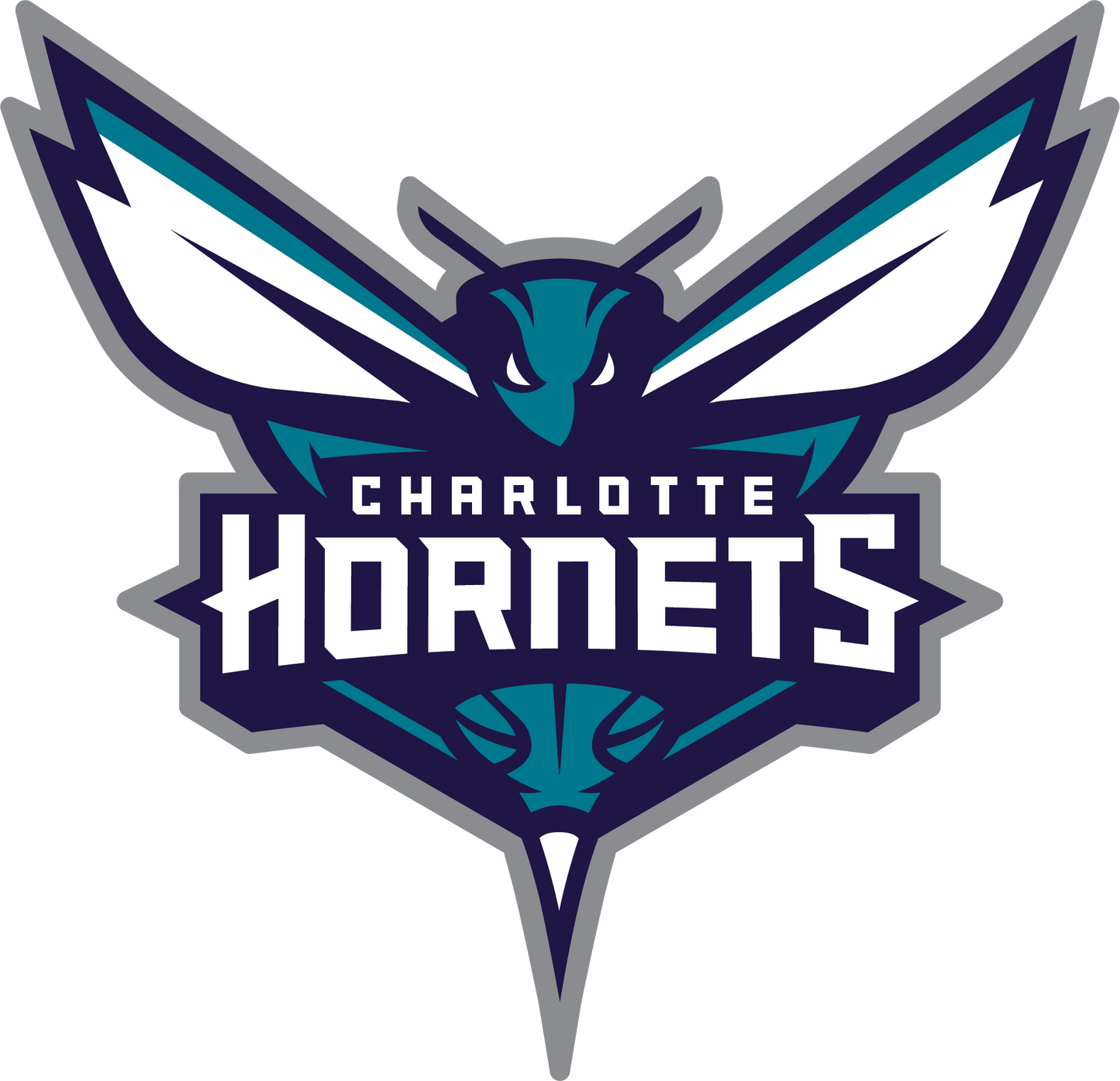 DECAL (BACKBOARD) CHARLOTTE HORNETS [NB7212CHA]