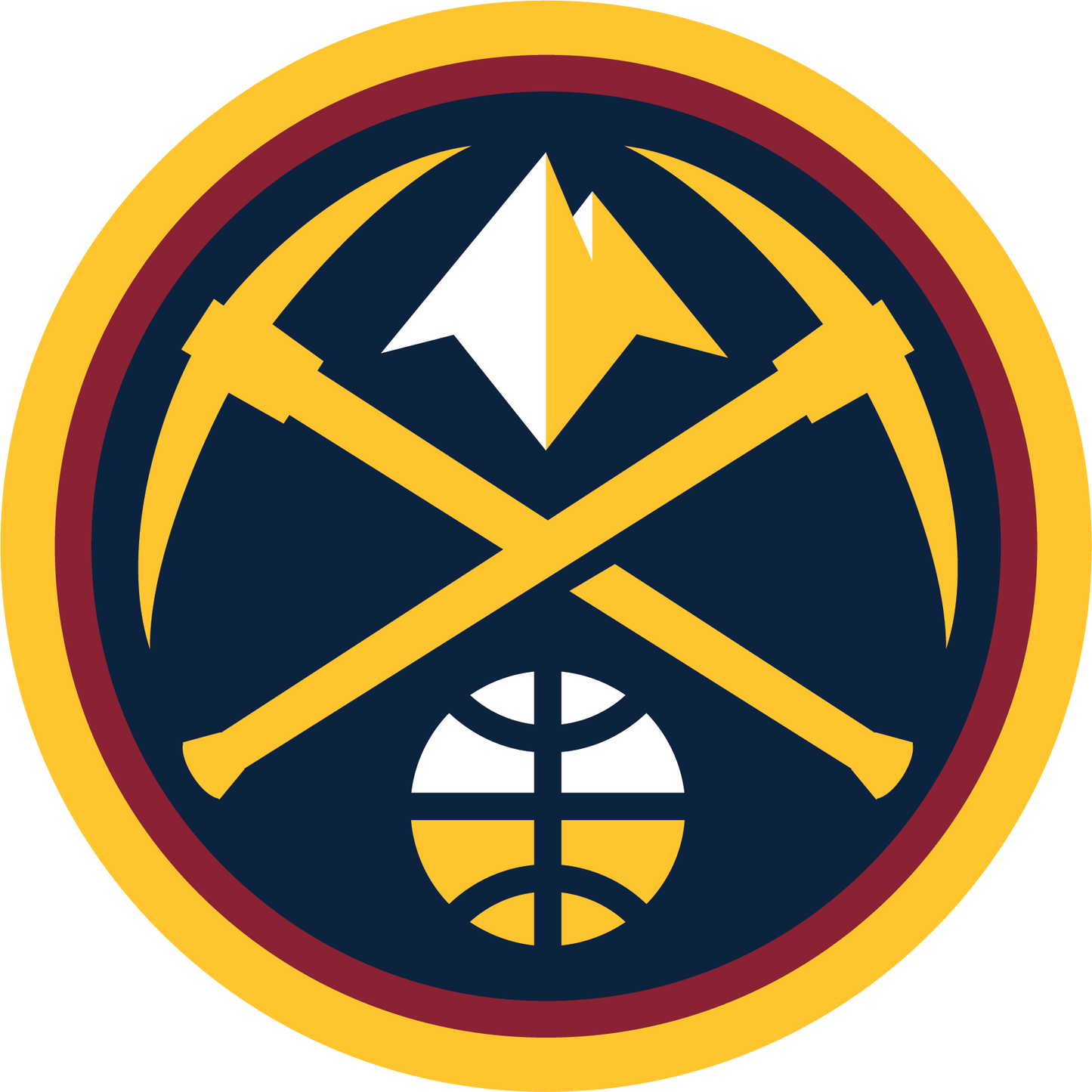 DECAL (BACKBOARD) DENVER NUGGETS [NB7212DEN]