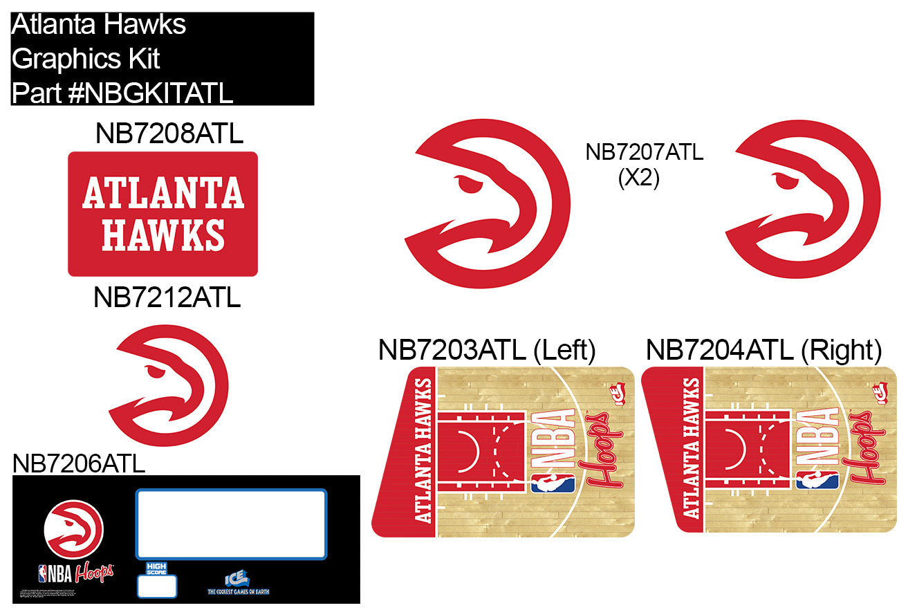 KIT: NB GRAPHICS ATLANTA HAWKS [NBGKITATL]