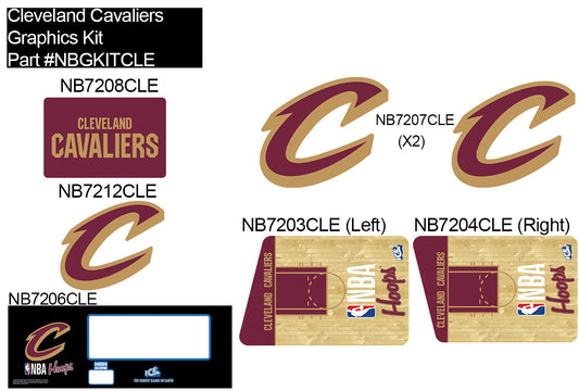 KIT: NB GRAPHICS CLEVELAND CAVALIERS [NBGKITCLE]