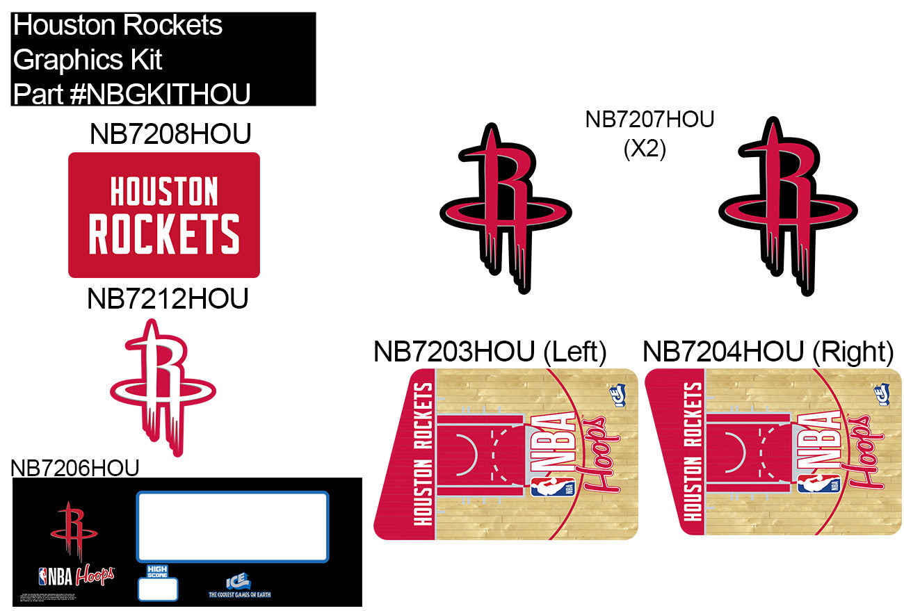 Houston Rockets Graphics Houston Rockets Iconic Hometown Graphic