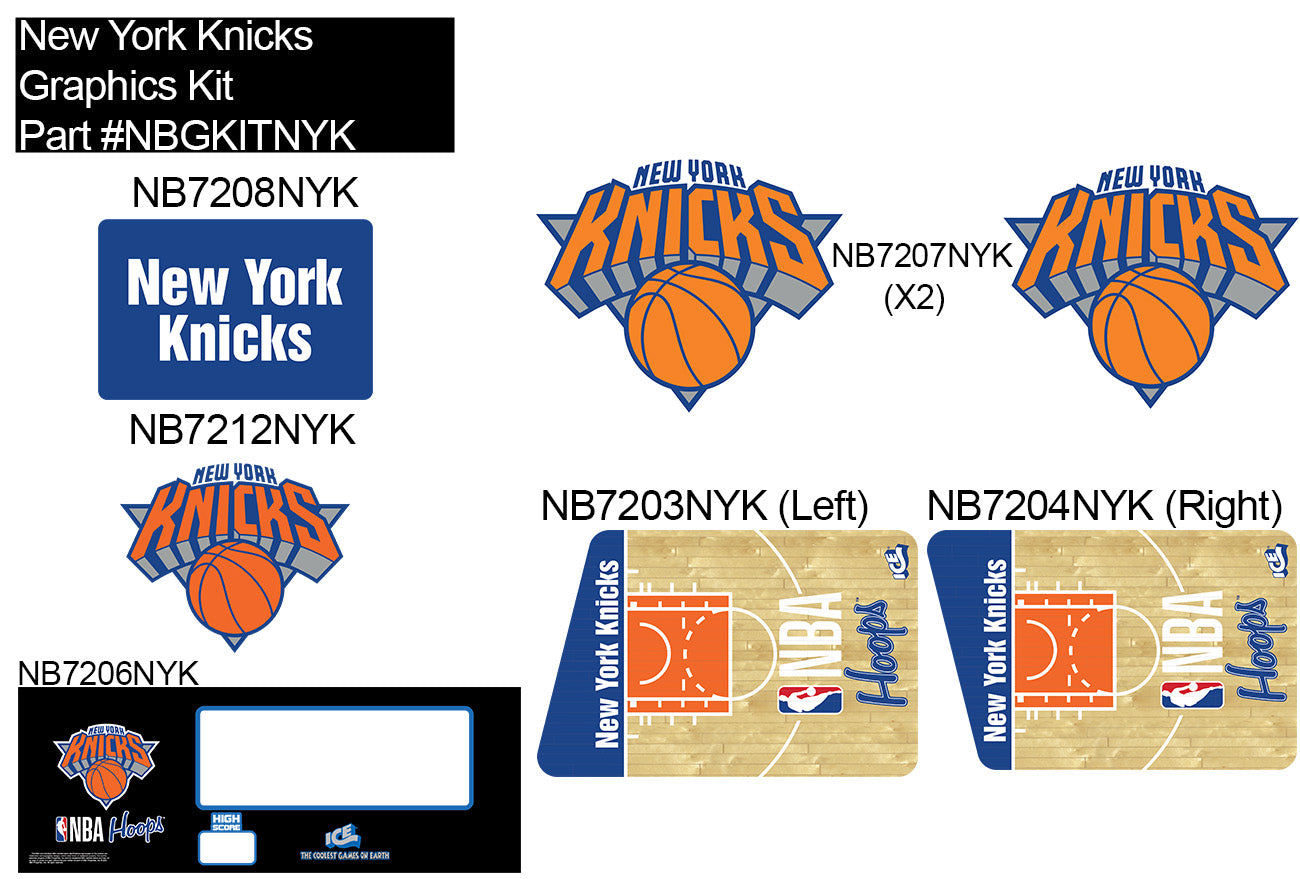 KIT: NB GRAPHICS NEW YORK KNICKS [NBGKITNYK]