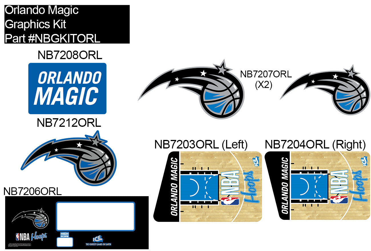 KIT: NB GRAPHICS ORLANDO MAGIC [NBGKITORL]