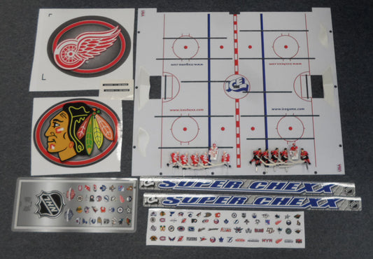 NHL PLAYER DECAL KIT (MUST LIST 2 TEAMS) [SC1000NHLKIT] for ICE game(s)