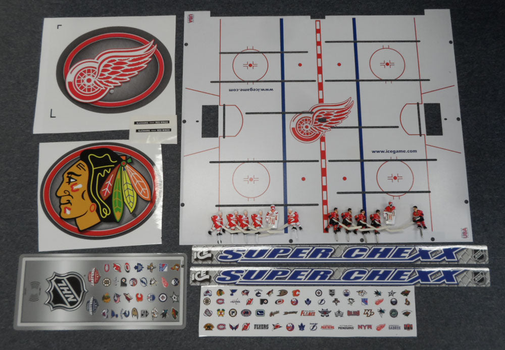 NHL PLAYERTEAM ICE & DECAL KIT(MUST LIST 2 TEAMS AND ICE SUFACE) [SC10 ...