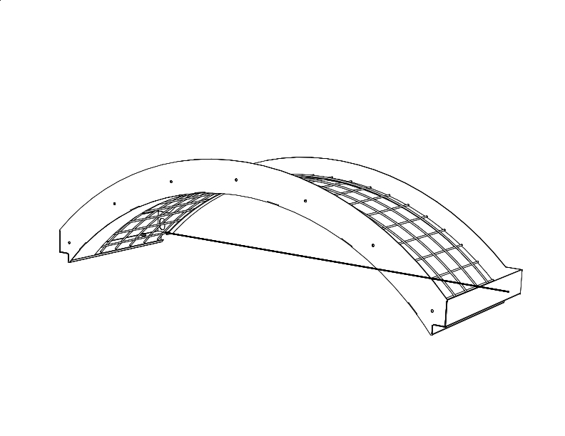 CAGE (TOP) BLUE [NS1013-P509]