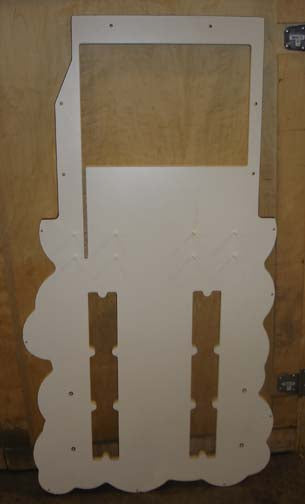 PANEL (MARQUEE) MUST BE PLYWOOD FOR SERVICE [WS3070] for ICE game(s)