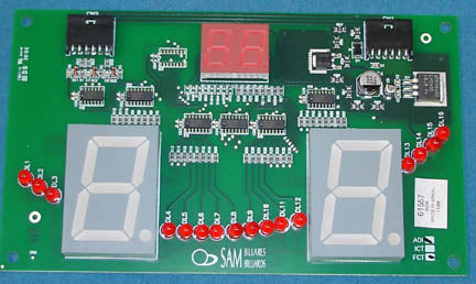 PCB DISPLAY -TITAN/ BABY AIR (204300 [SA12229] for ICE game(s)