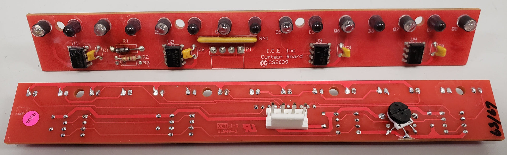 PCBA (CANDY SENSOR OPTO WET) [CS2039CXX] for ICE game(s)