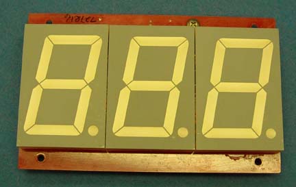 PCBA (DISPLAY) RED LED DIGITS [ML2032X] for ICE game(s)