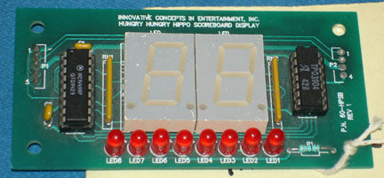 PCBA (DISPLAY SCOREBOARD) [HH2033X] for ICE game(s)