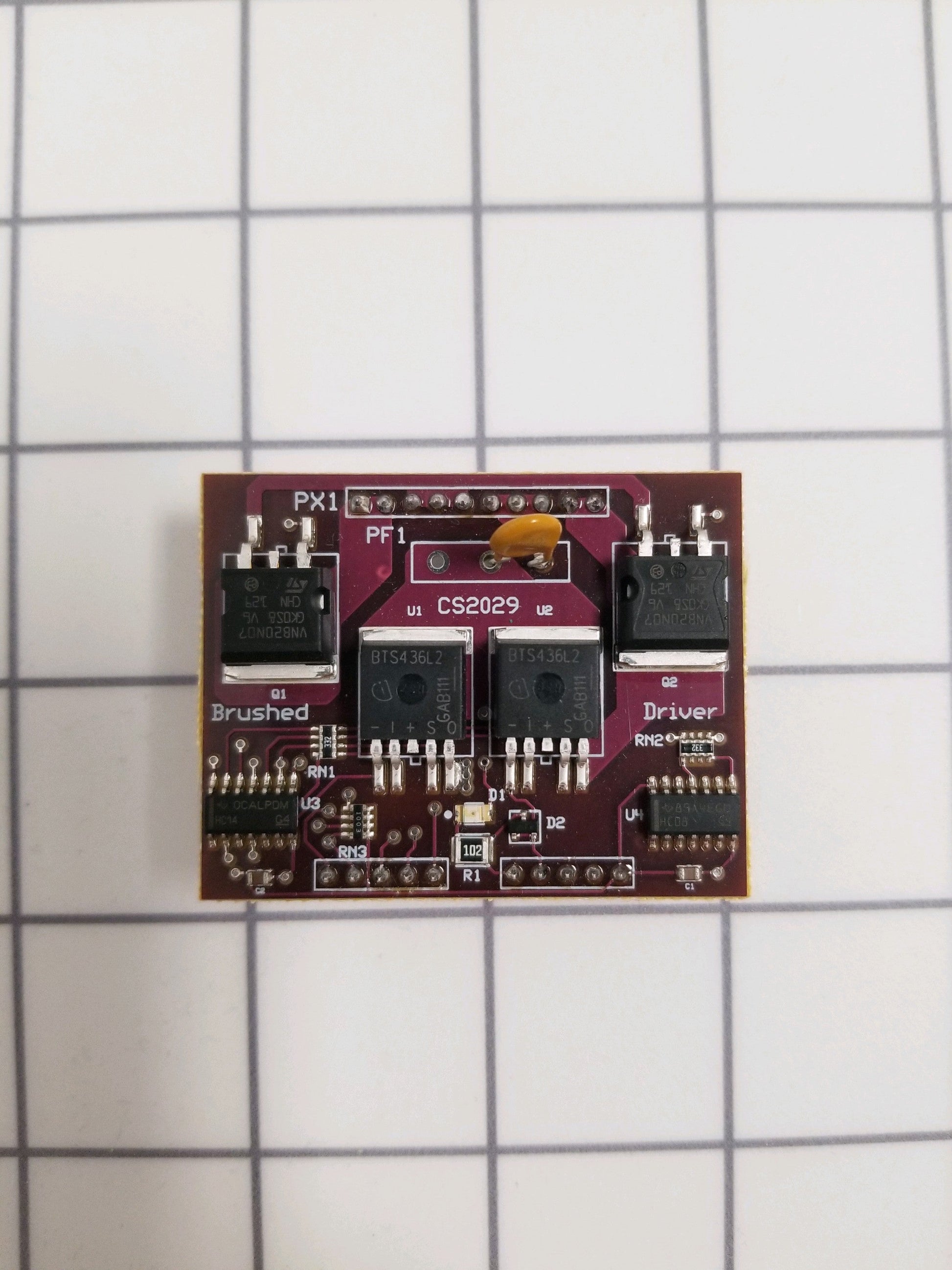 PCBA (MOTOR DRIVER) [CS2029X] for ICE game(s)