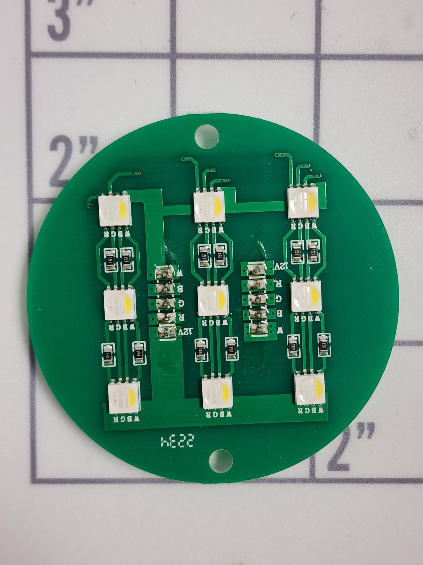 PCBA (RGBW LED PUCK) [E01662] for ICE game(s)