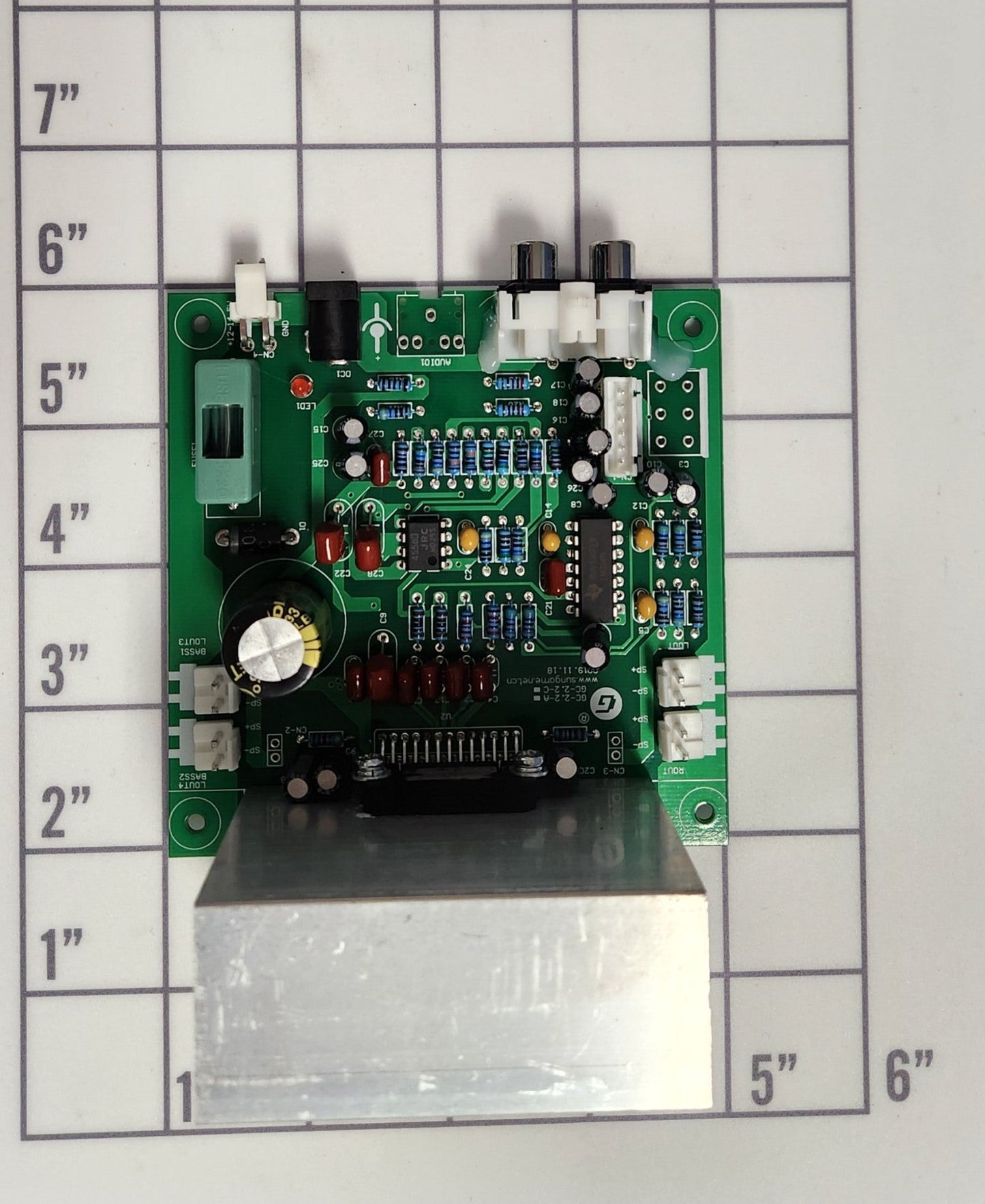 POWER AMPLIFIER PCB GC 2.2 [XSIABPUS005] for ICE game(s)