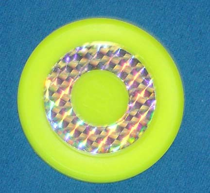 PUCK BRIGHT YELLOW REFLECTIVE [SA0259R] for ICE game(s)
