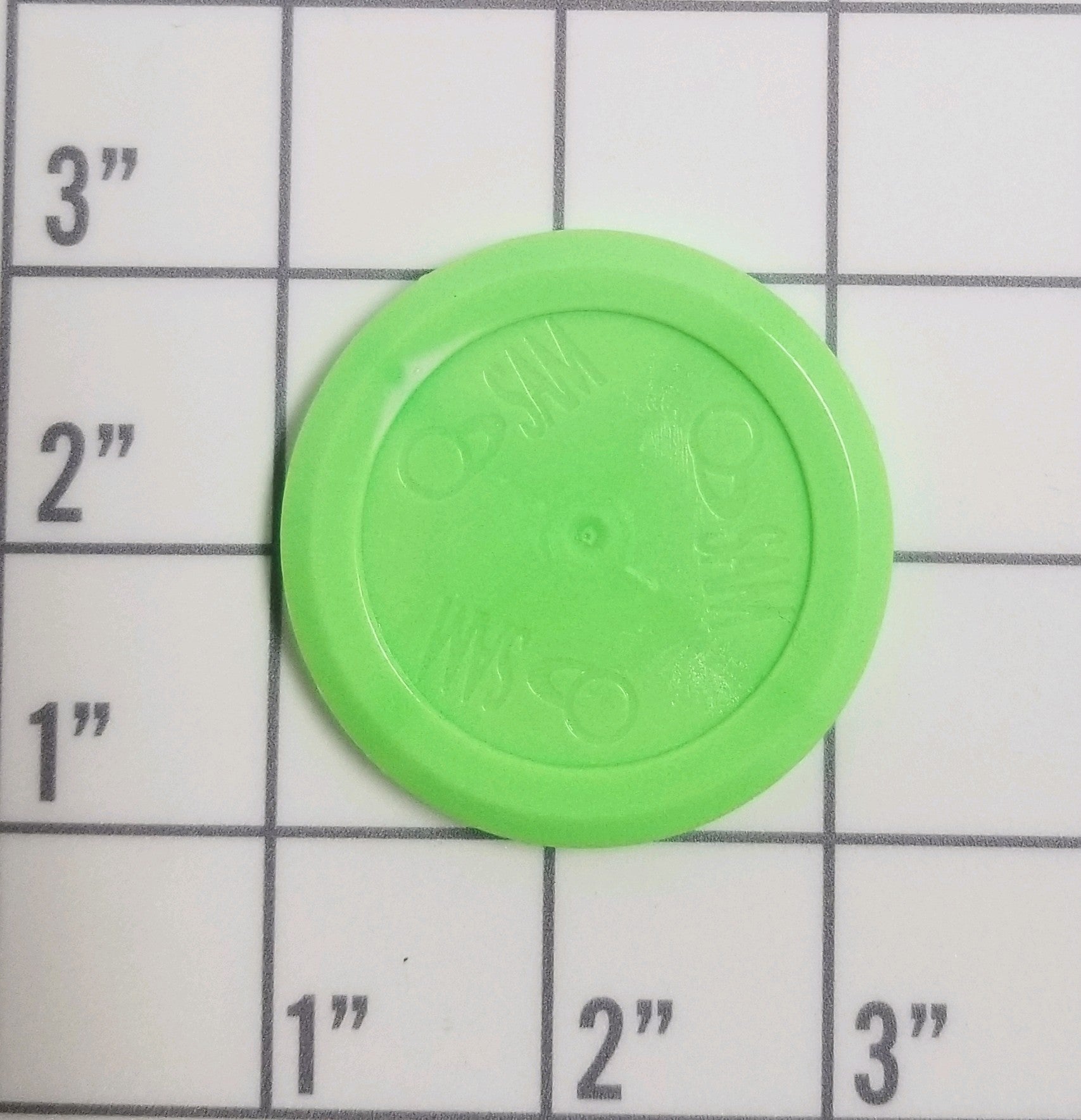 PUCK MINI DISK GREEN [SA7506W] for ICE game(s)