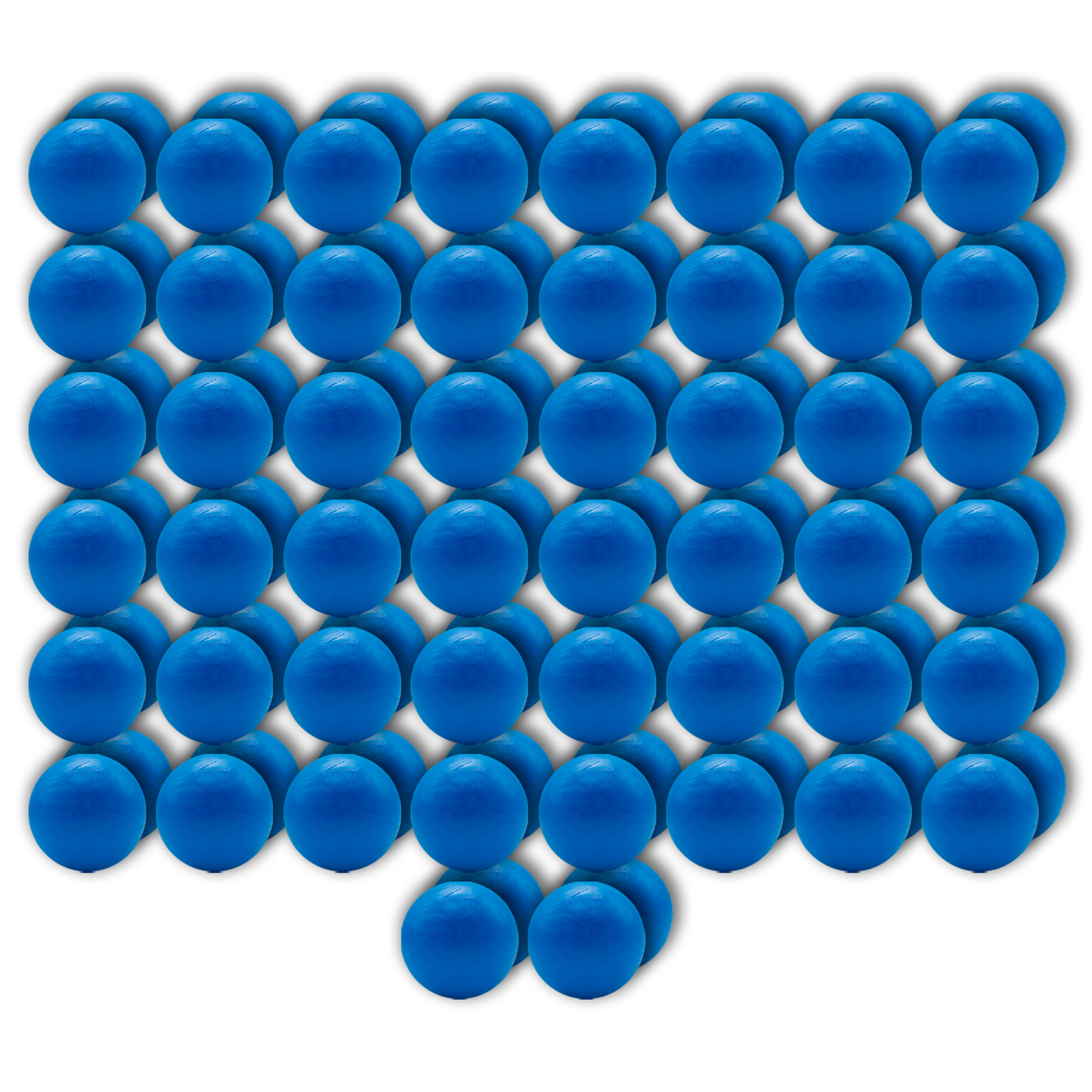 BALL 3" BLUE (POLYPROPYLENE) [RB3124]