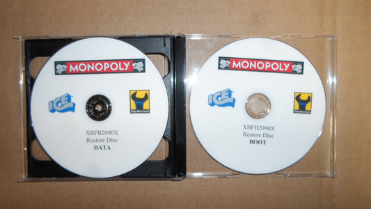 RESTORE DISCS (2) MONOPOLY 2P [XBFP2090X] for ICE game(s)