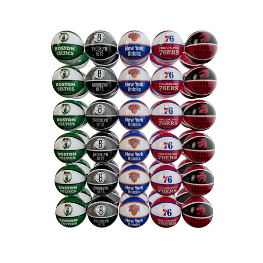 BALL 4" NBA KIT CONFERENCE ATLANTIC (60 BALLS) [RW3024NBAAT]