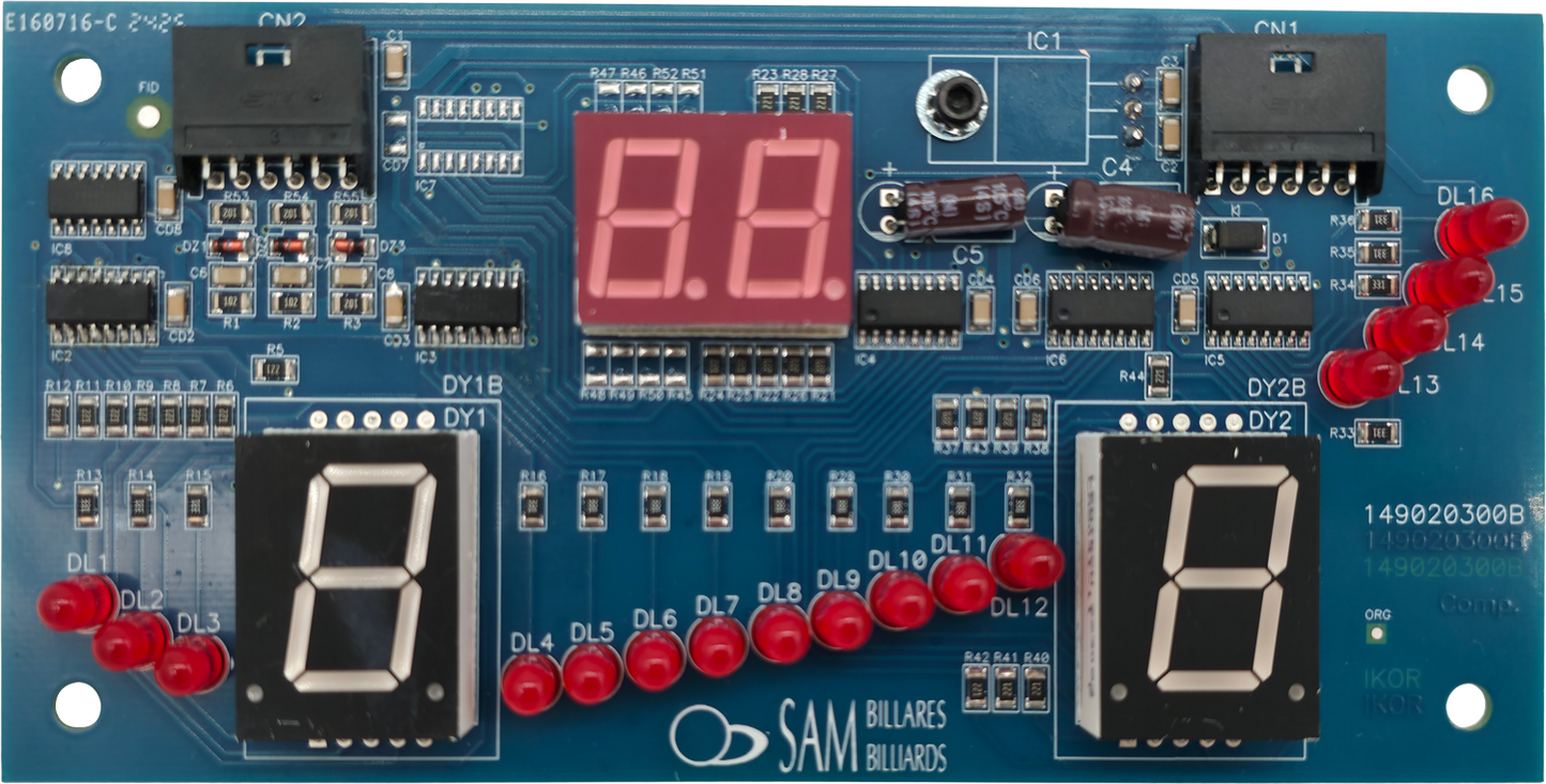 PCB (DISPLAY)- FAST TRACK (204300015000) [SA12228]