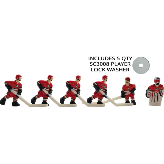 TEAM KIT: ANAHEIM DUCKS (HOME)  W/LOCK WASHERS [SC1000UANAHX]
