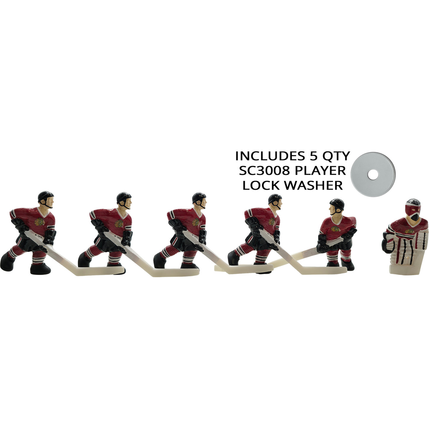 TEAM KIT: CHICAGO BLACKHAWKS HOME (RED) [SC1000UCHIBHX]