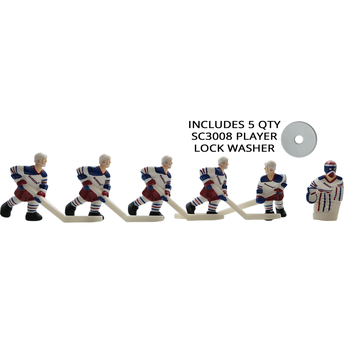 TEAM KIT: NEW YORK RANGERS AWAY (WHITE) [SC1000UNYRAX]