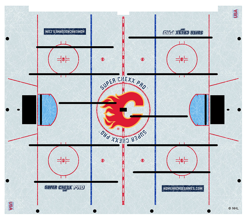 ICE SURFACE ASY (CALGARY FLAMES) DISTRESSED [SC3025CALDX]