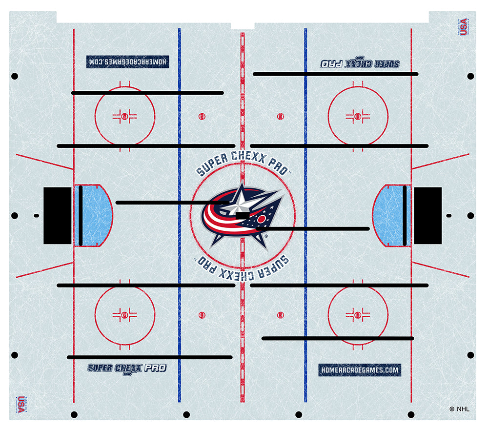 ICE SURFACE ASY (COLUMBUS BLUE JACKETS) DISTRESSED [SC3025CBJDX]