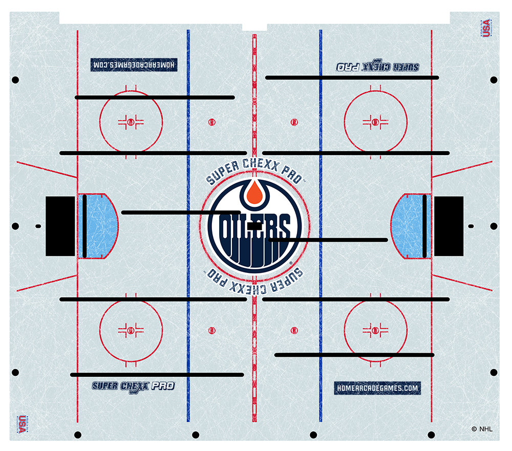 ICE SURFACE ASY (EDMONTON OILERS) DISTRESSED [SC3025EDMDX]