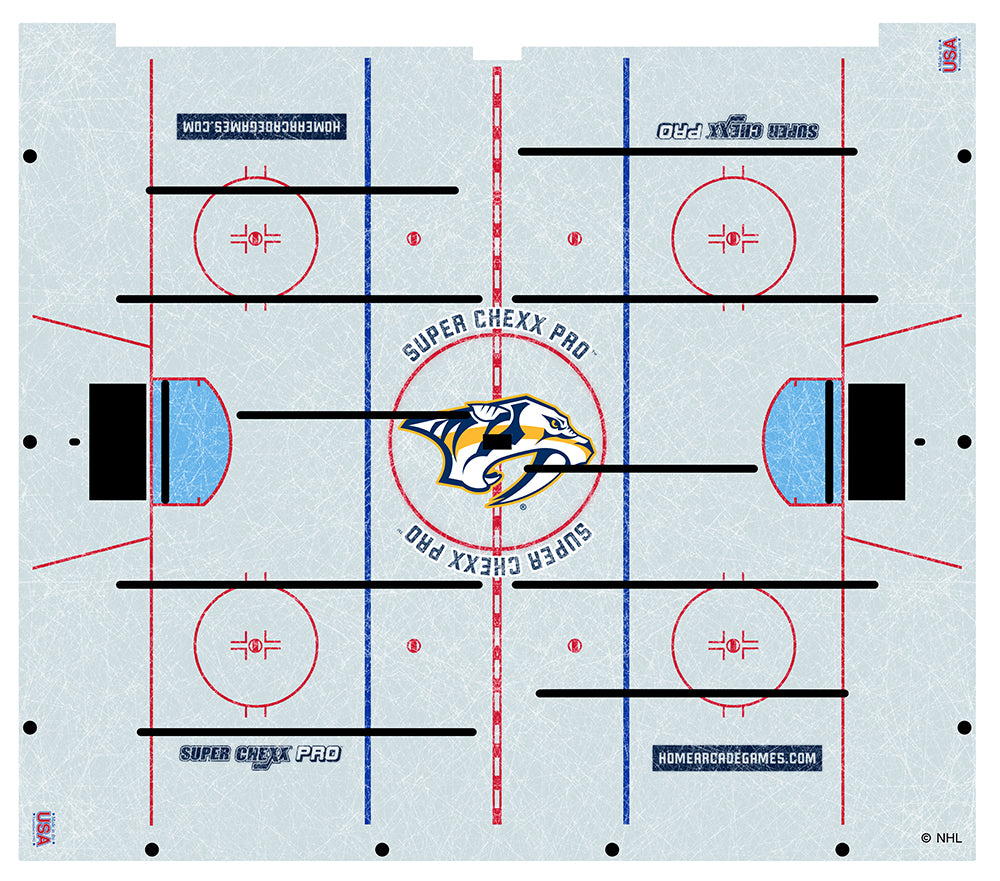 ICE SURFACE ASY (NASHVILLE PREDATORS) DISTRESSED [SC3025NVPDX]