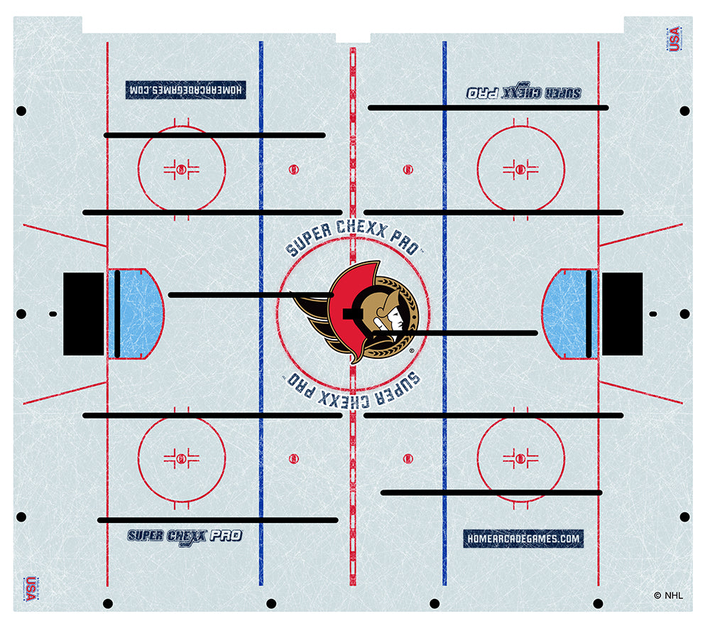 ICE SURFACE ASY (OTTAWA SENATORS) DISTRESSED [SC3025OTTDX]