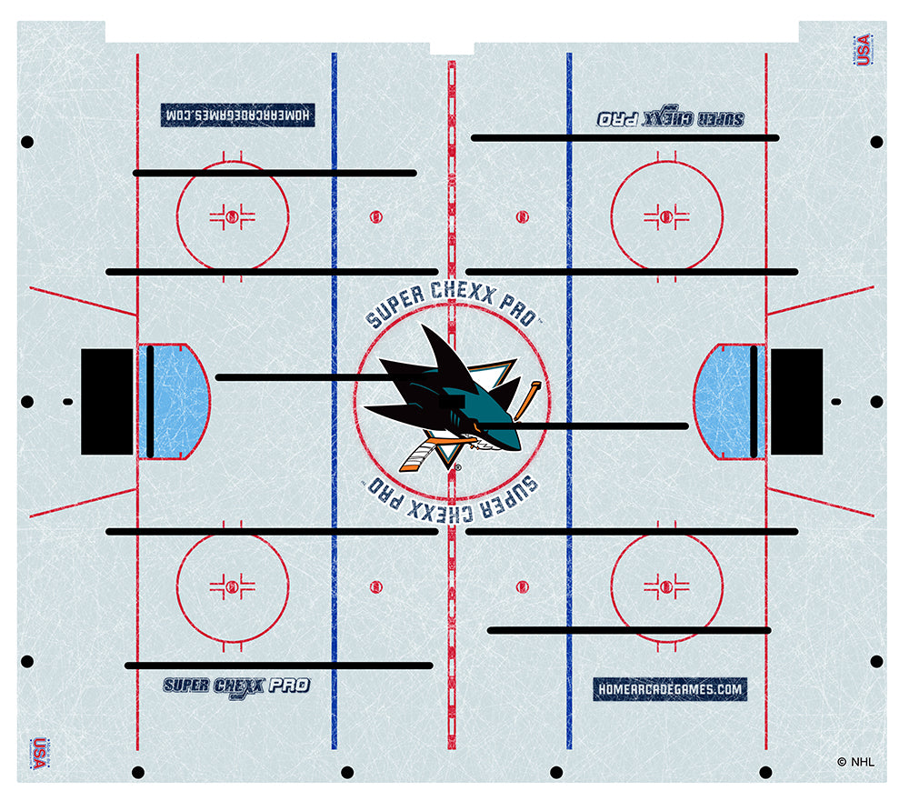 ICE SURFACE ASY (SAN JOSE SHARKS) DISTRESSED [SC3025SHSDX]