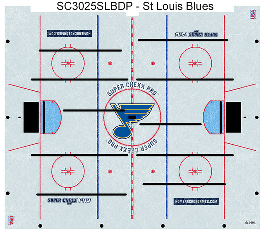 ICE SURFACE ASY (ST. LOUIS BLUES) DISTRESSED [SC3025SLBDX]