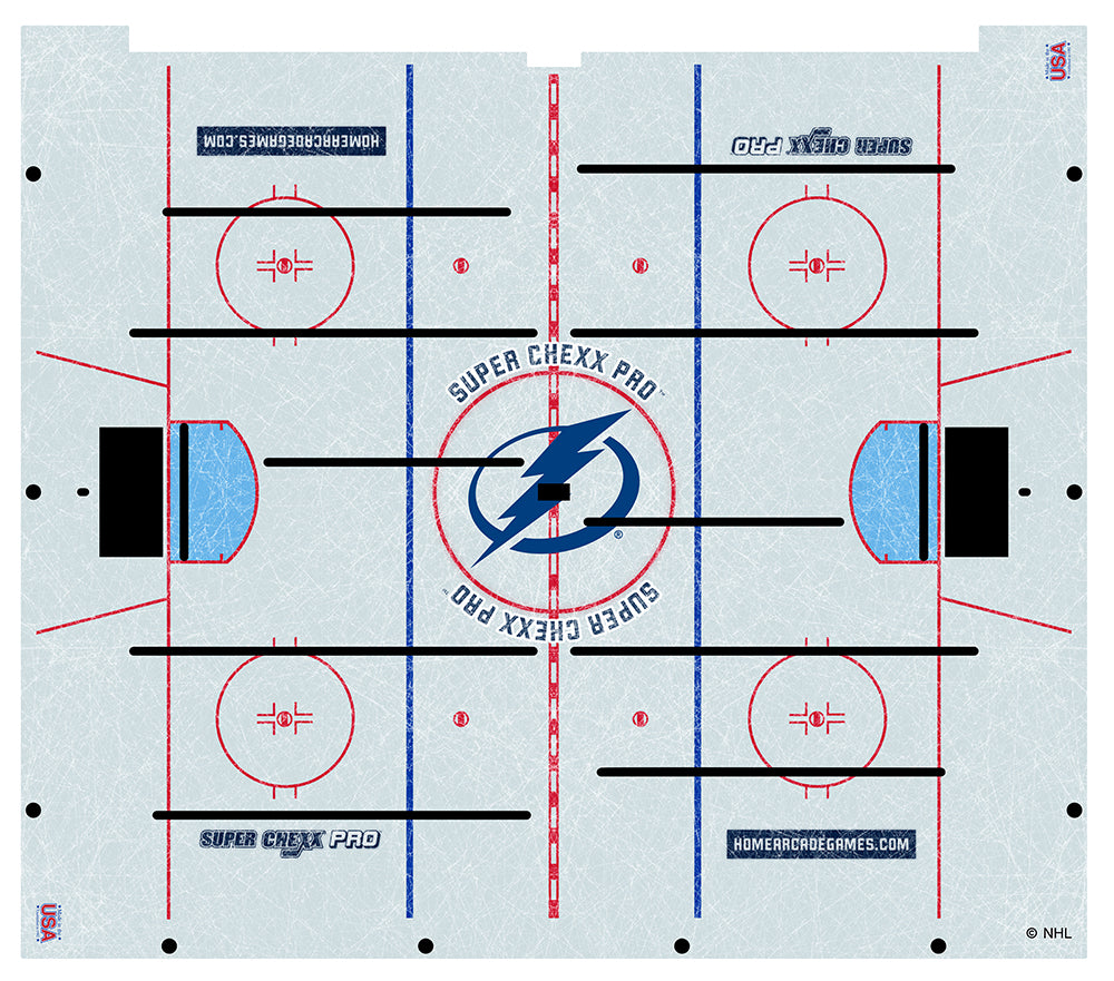 ICE SURFACE ASY (TAMPA BAY LIGHTNING) DISTRESSED [SC3025TAMDX]