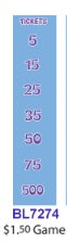 SCORE CHART INSERT ($1.50) [BL7274] for ICE game(s)