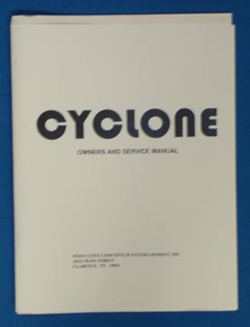 SERVICE MANUAL (CYCLONE) [CC9001] for ICE game(s)