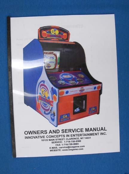 SERVICE MANUAL (GO BALLISTIC) [BA9001] for ICE game(s)