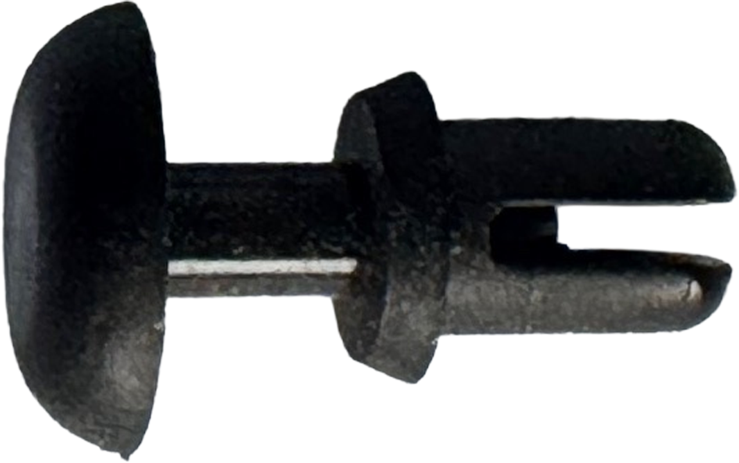 1/8 X 1/8 PUSH IN RIVET (BLACK) [SK344B]