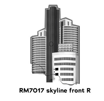 SKYLINE FRONT RIGHT (MAT/PRINTED) [RM7017] for ICE game(s)