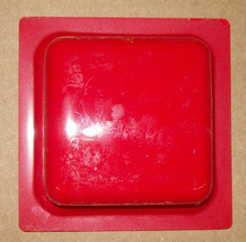 SQUARE BUTTON (MAT/FORMED) RED [BX3008] for ICE game(s)