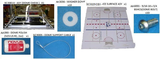 SUPER CHEXX DOME/SURFACE KIT [SCDOMEKIT] for ICE game(s)