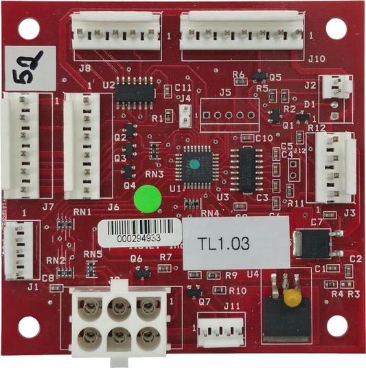 PCBA FRONT I/O (CONTROLS TICKET OUTPUT) 1.03DB [TL2137X]