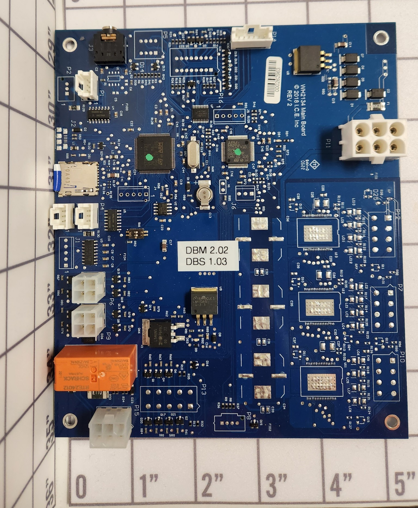 PCBA (MAIN DODGE BALL) W/ SD CARD [WH2134DBXX]