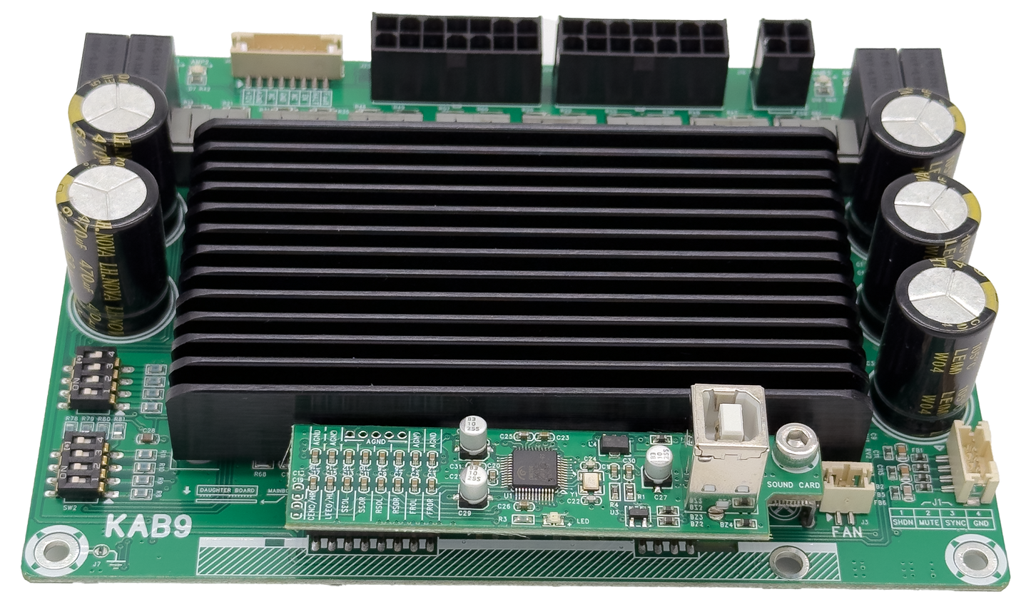 AUDIO AMP 8X50W USB-IN [WP2006]