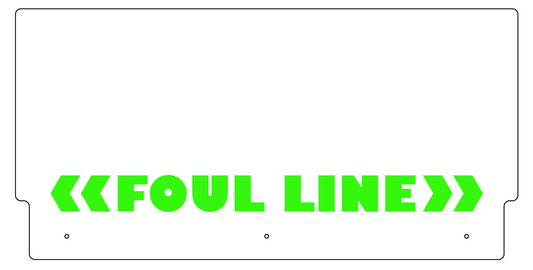 FOUL LINE (MAT/PRINT) [WP7011]