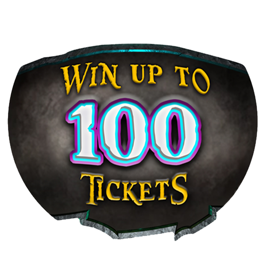 DECAL (DISPLAY 100 TICKETS) [WP7129]